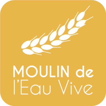 Farine complète. Le moulin de l'eau vive.