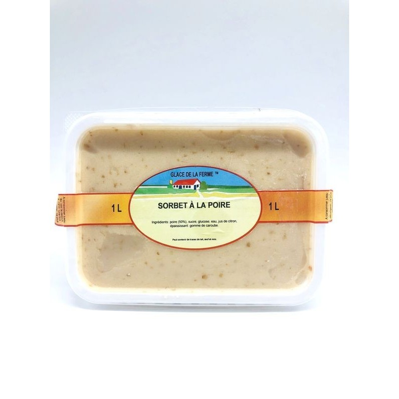 Sorbet à la poire