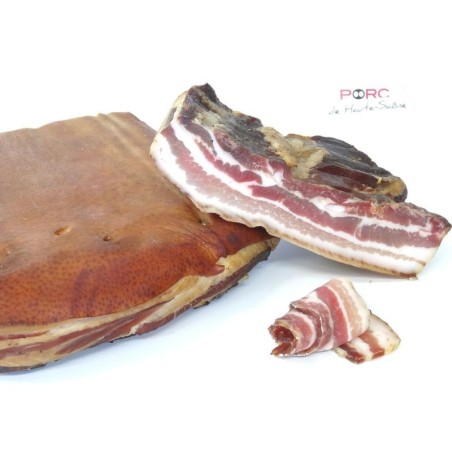 Lard fumé porc de Haute-Saône