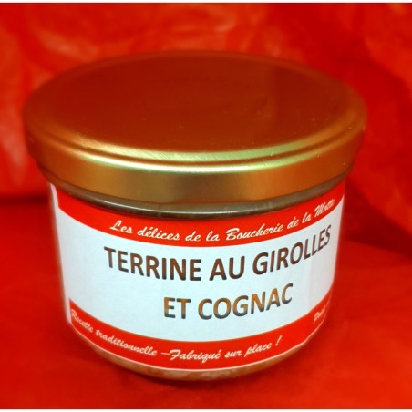 Terrine au girolles et cognac