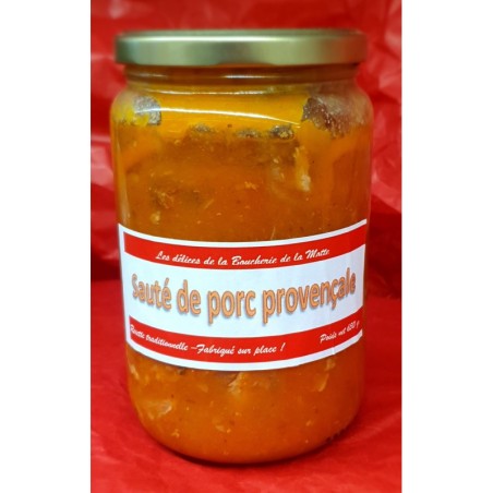 Sauté de porc provençale